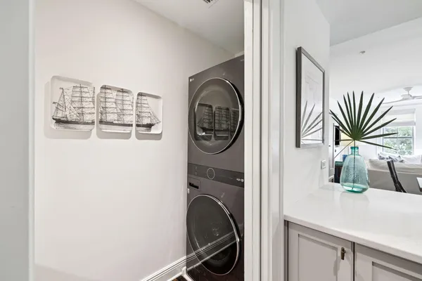 a view of kitchen with furniture and wooden floor