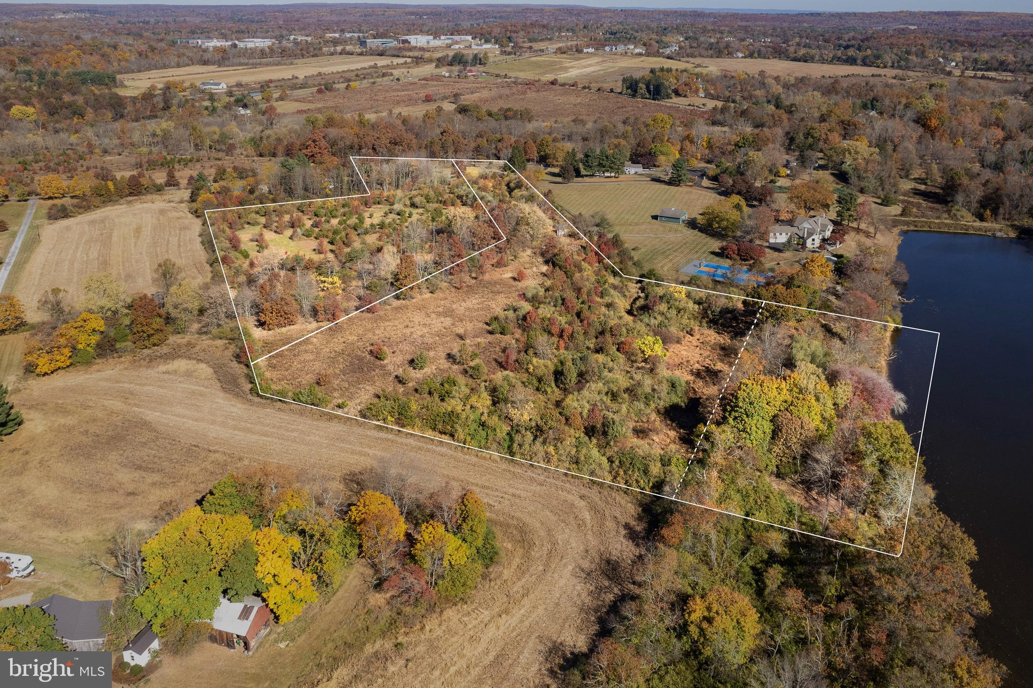 465 Federal City Road Pennington, NJ 08534 - Photo 3 of 6 an aerial view of a house with a mountain