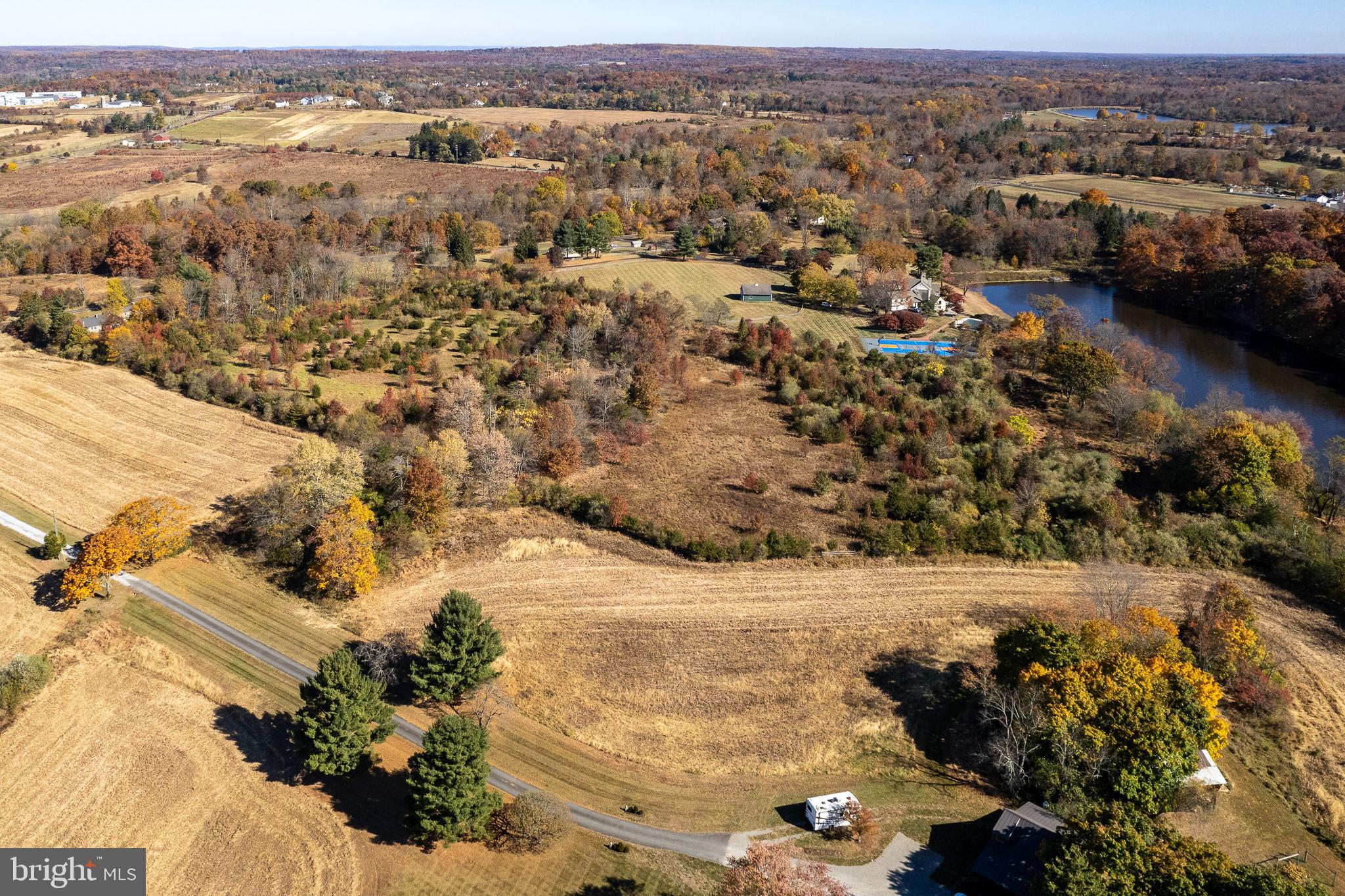 465 Federal City Road Pennington, NJ 08534 - Photo 5 of 6 an aerial view of a house with a yard