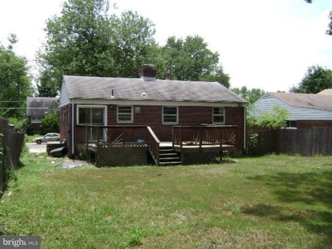 2707 Finch Street Silver Spring, MD 20902 - Photo 2 of 7 Exterior (Rear)