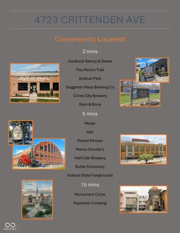 $300,000 | 4723 Crittenden Avenue, Indianapolis, IN 46205