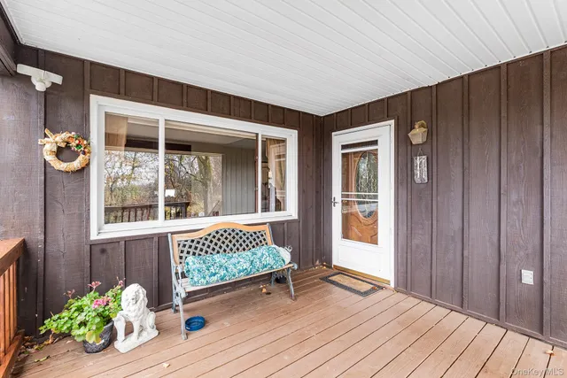 a front view of a house with entryway