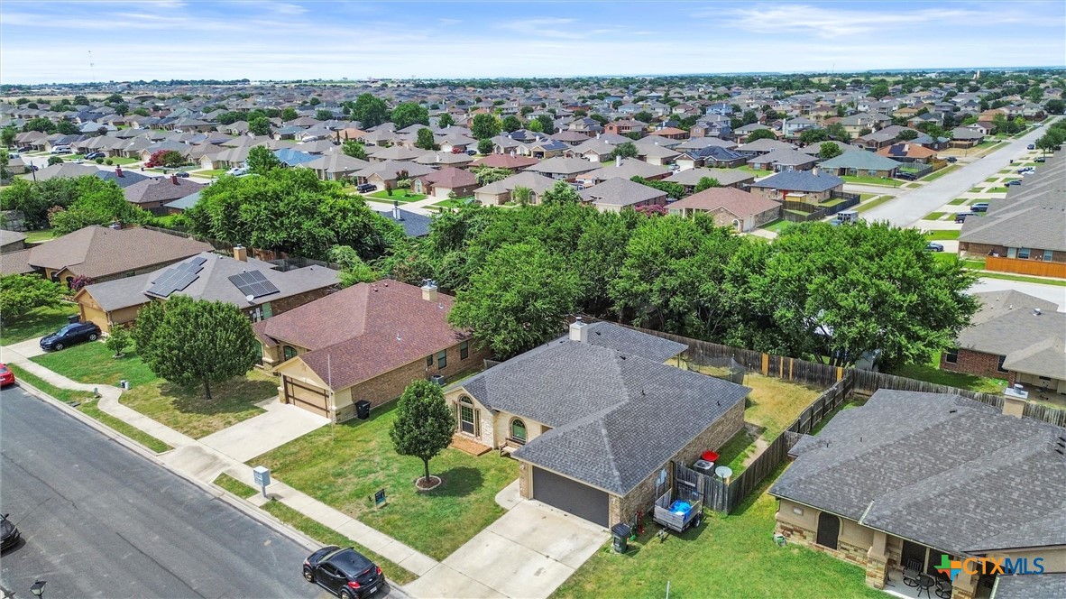 6405 Deorsam Loop Killeen, TX 76542 - Photo 34 of 36 an aerial view of a residential houses with outdoor space and street view