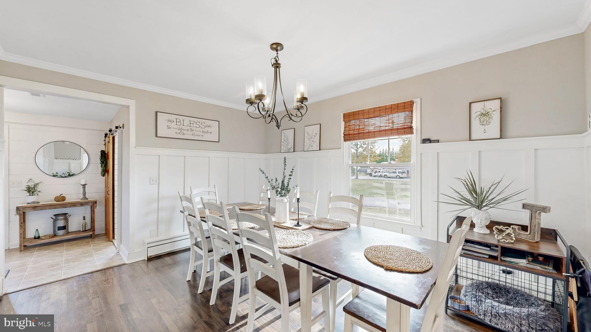 226 Bowers Beach Road Frederica, DE 19946 - Photo 14 of 46 a dining room with furniture and window