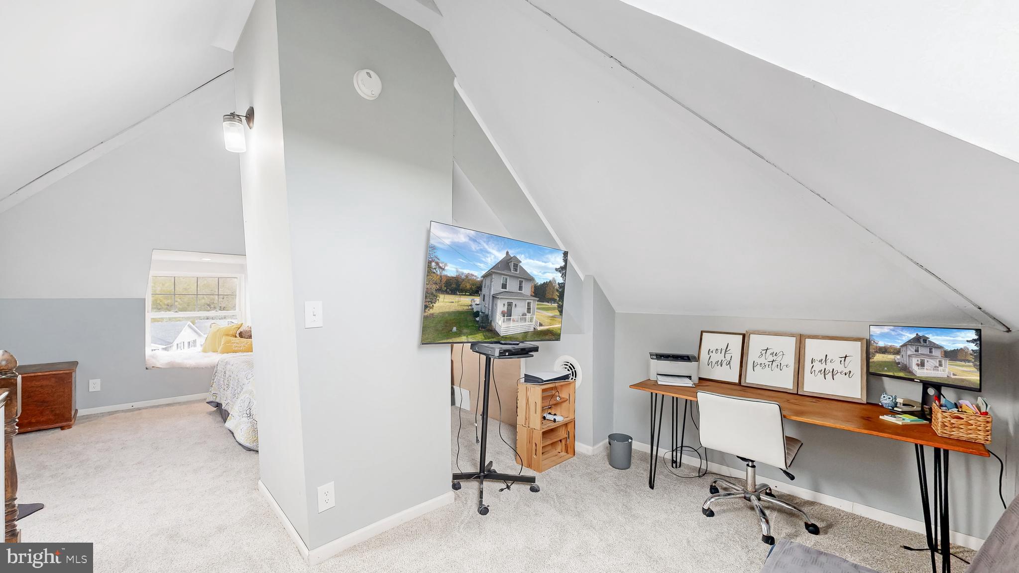 226 Bowers Beach Road Frederica, DE 19946 - Photo 42 of 46 a view of a workspace with furniture and a window