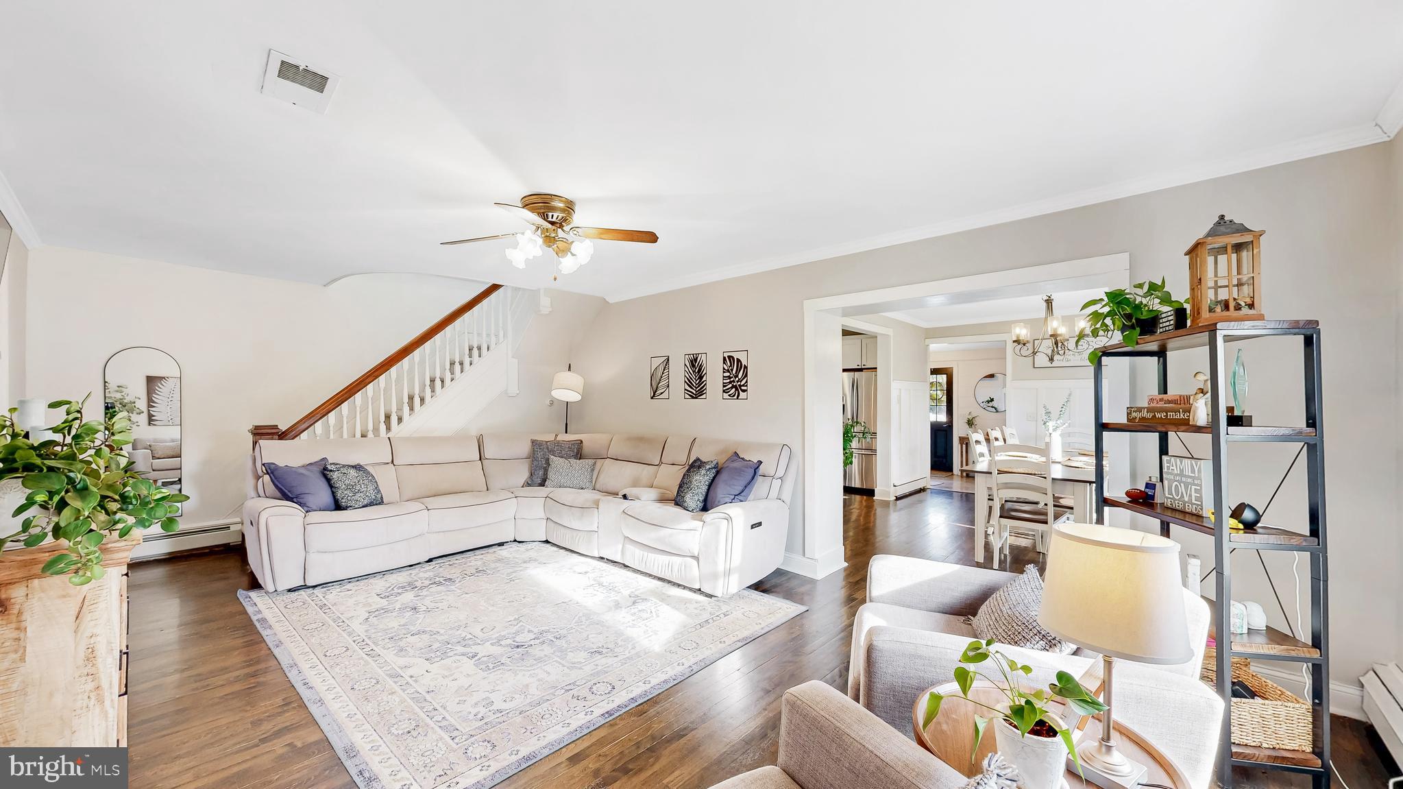 226 Bowers Beach Road Frederica, DE 19946 - Photo 9 of 46 a living room with furniture and wooden floor