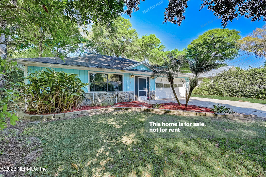 416 Shamrock Road St. Augustine, FL 32086 - Photo 25 of 29 a view of a house with a yard