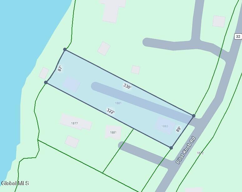 1881 Pilot Knob Road Kattskill Bay, NY 12844 - Photo 33 of 33 1883 Pilot Knob Rd-Map