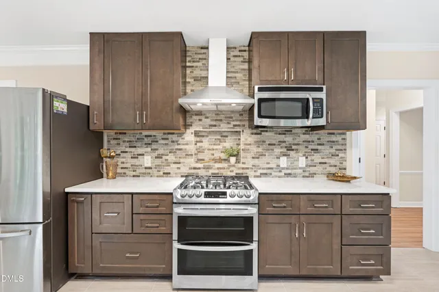 a view of a room with rack on the wall