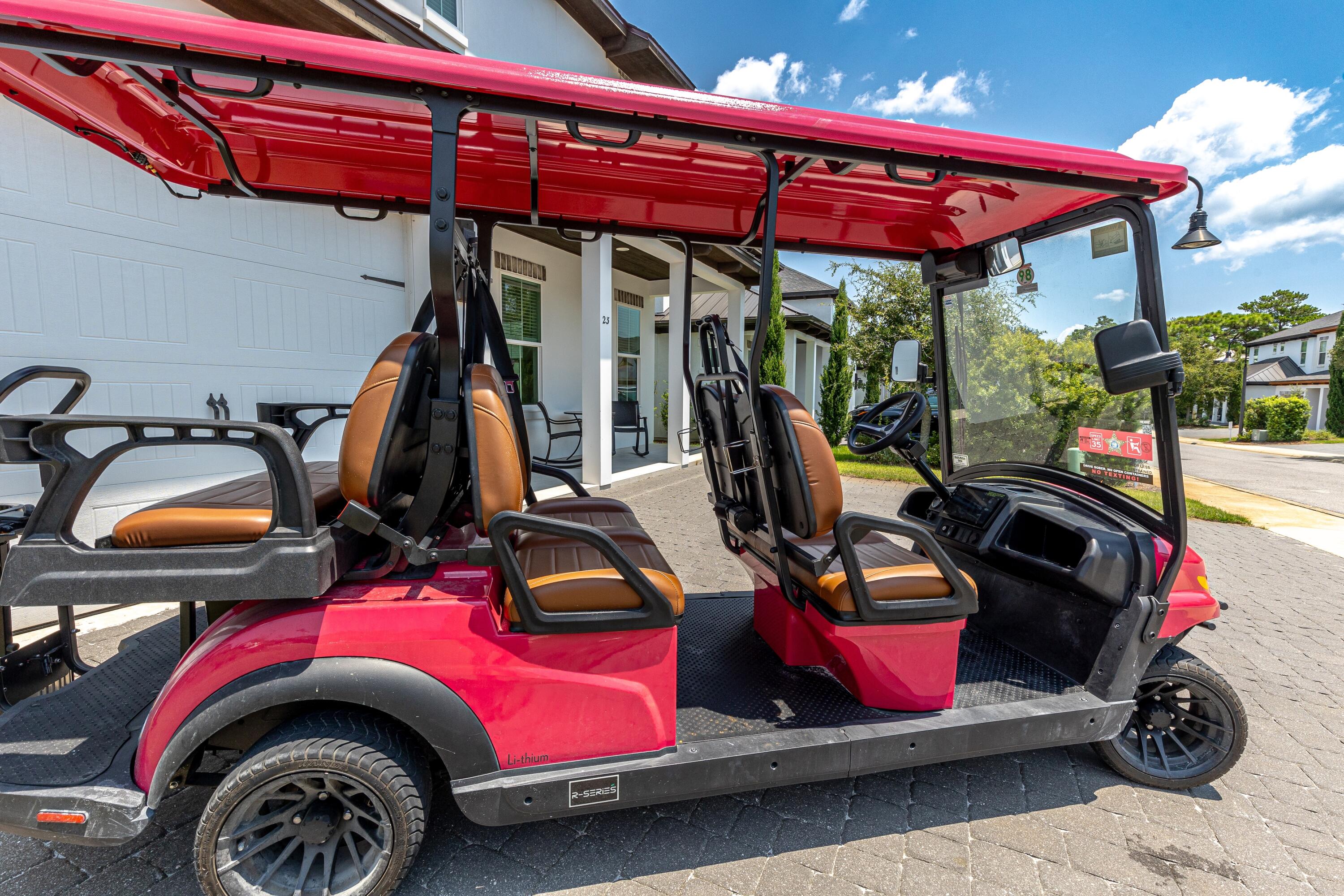 23 Carefree Lane Santa Rosa Beach, FL 32459 - Photo 25 of 48 6 seater golf cart