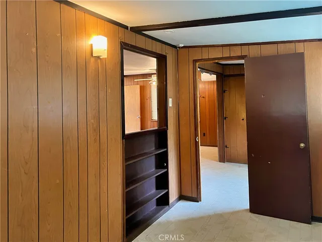 a view of closet area