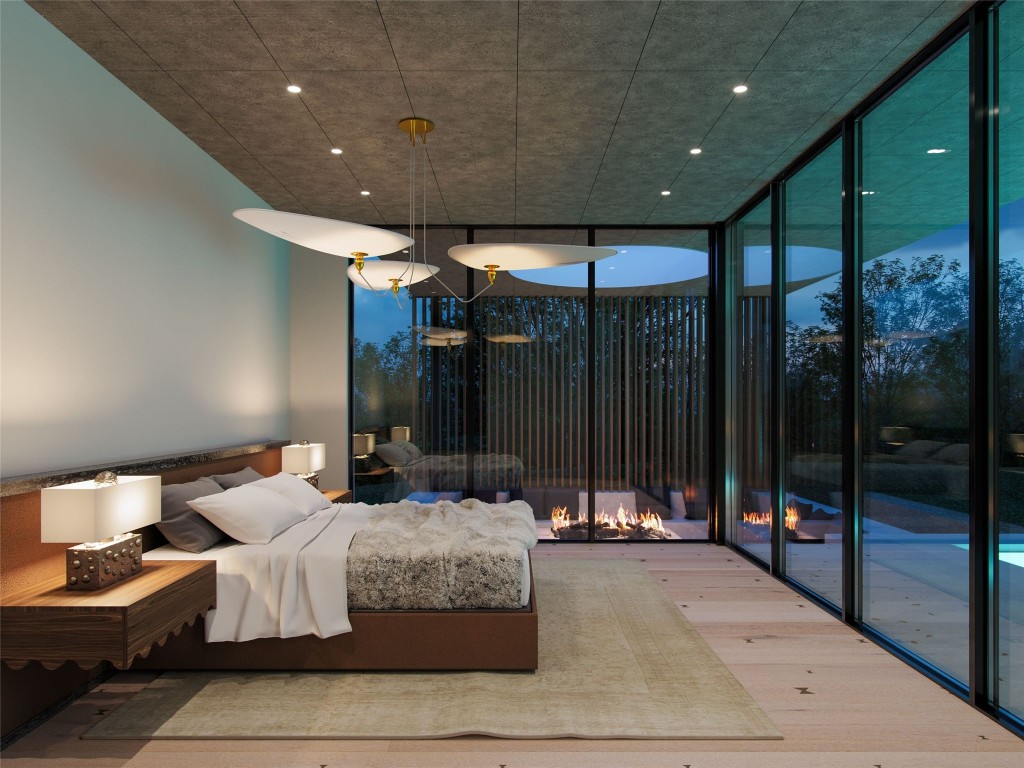 2 Martelli Lane Austin, TX 78746 - Photo 5 of 15 a bedroom with double vanity and a large mirror