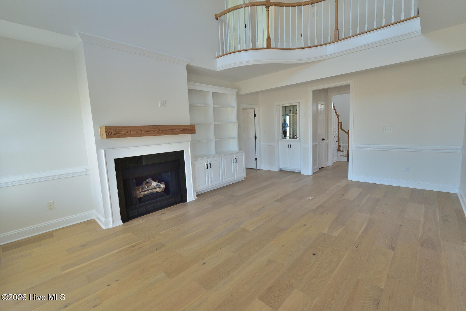 3631 Summer Walk Road Rocky Mount, NC 27804 - Photo 13 of 34 Living room with gas logs