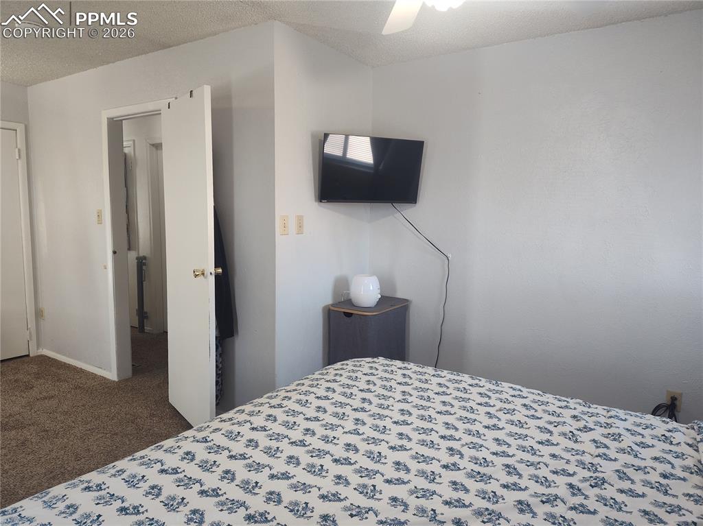 37 Massari Road Pueblo, CO 81001 - Photo 16 of 37 a bedroom with a bed and a television