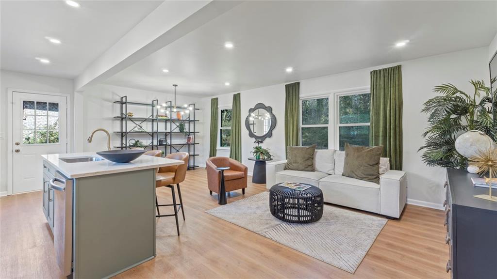 4088 Vale Court Decatur, GA 30035 - Photo 6 of 30 a living room with furniture and a large window