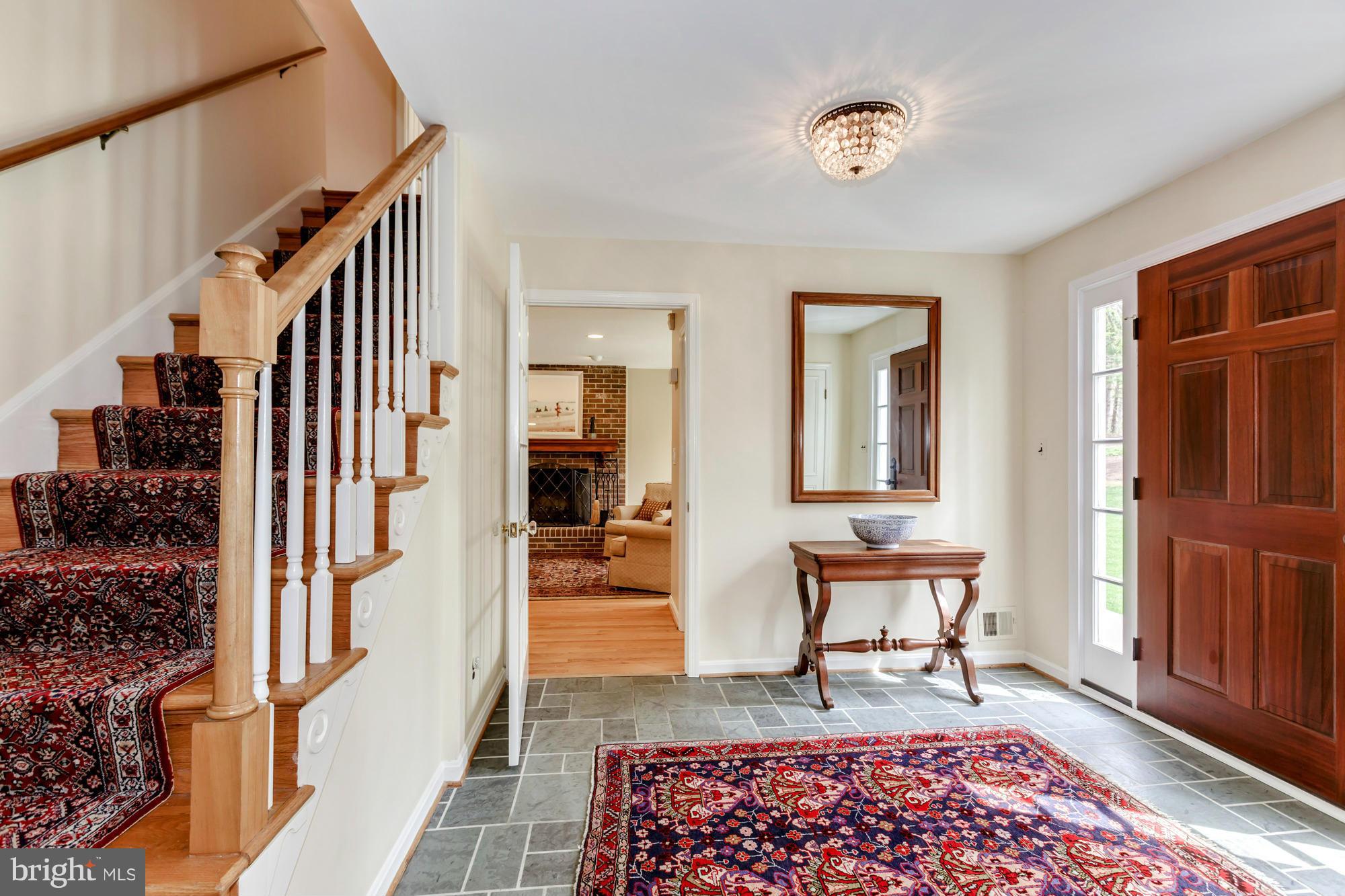 10515 Adel Road Oakton, VA 22124 - Photo 13 of 30 Light Filled Foyer