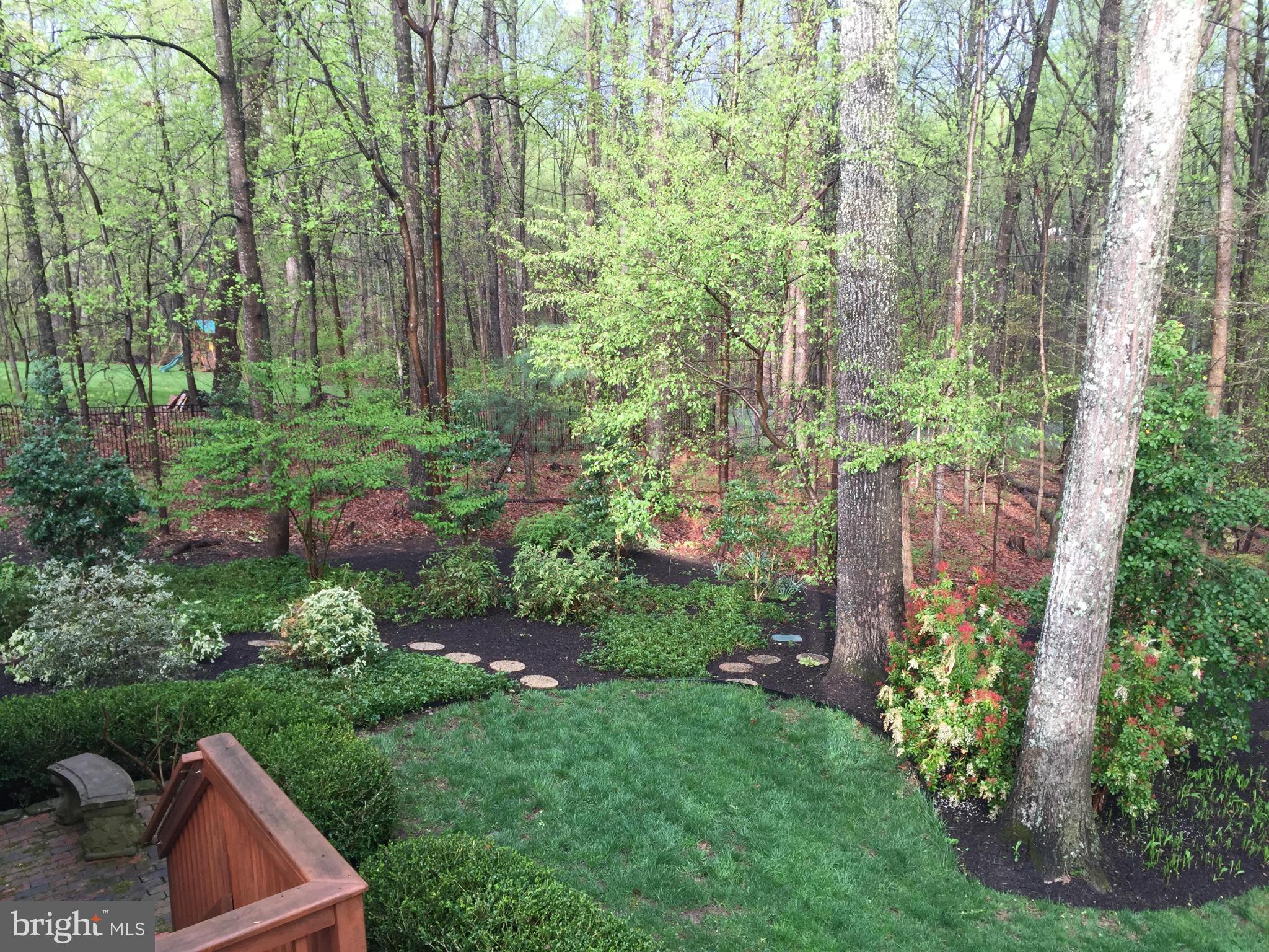 10515 Adel Road Oakton, VA 22124 - Photo 30 of 30 Professional Landscaped Private -Backs to Parkland