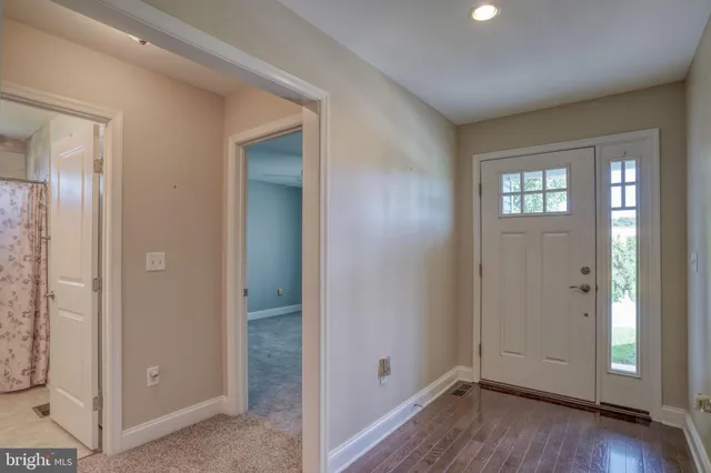 wooden floor in an empty room