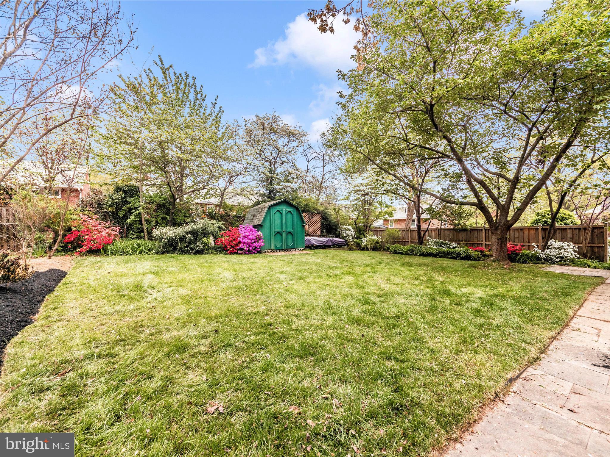 9905 Portland Road Silver Spring, MD 20901 - Photo 39 of 52 a view of backyard with green space