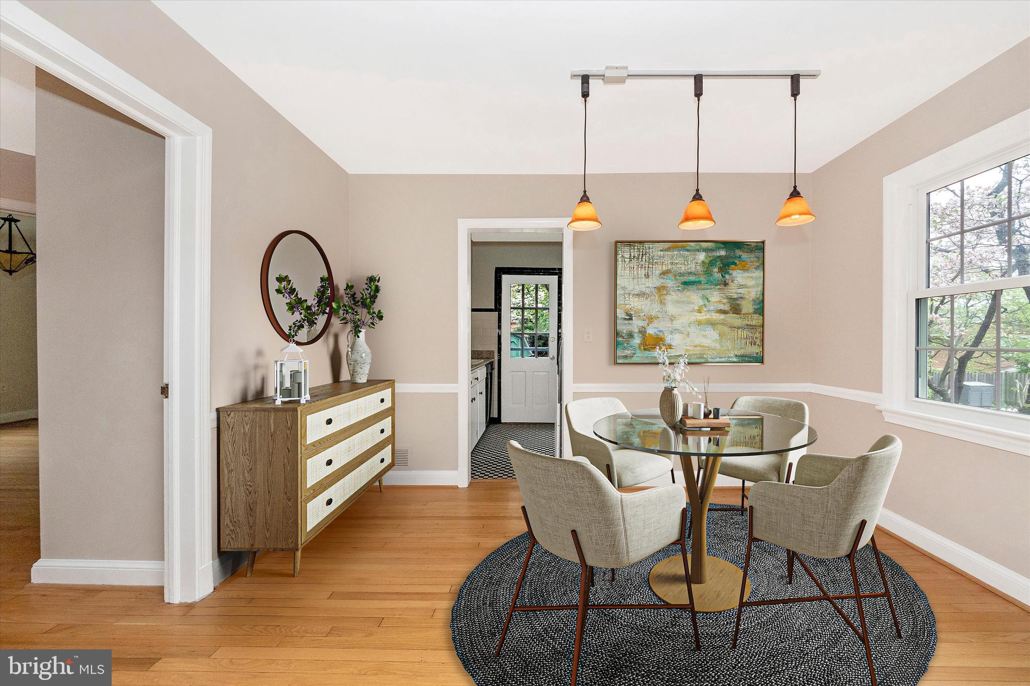 9905 Portland Road Silver Spring, MD 20901 - Photo 7 of 52 a dining room with furniture and window