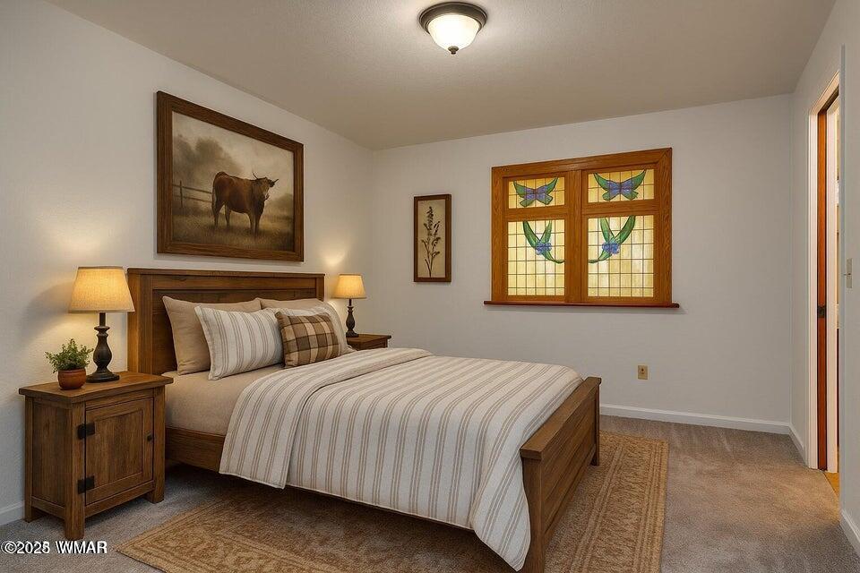 5382 Pine Dawn Road Lakeside, AZ 85929 - Photo 30 of 48 Primary bedroom with AI generated images