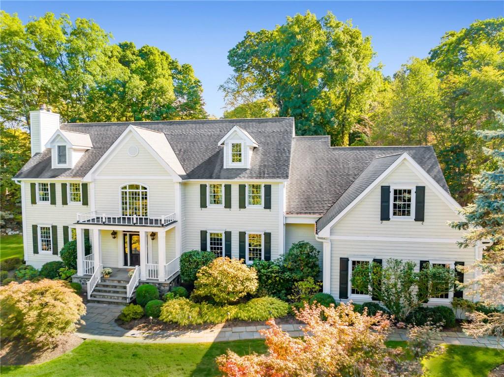 1186 Hardscrabble Road Chappaqua, NY 10514 - Photo 1 of 1 a aerial view of a house with a yard