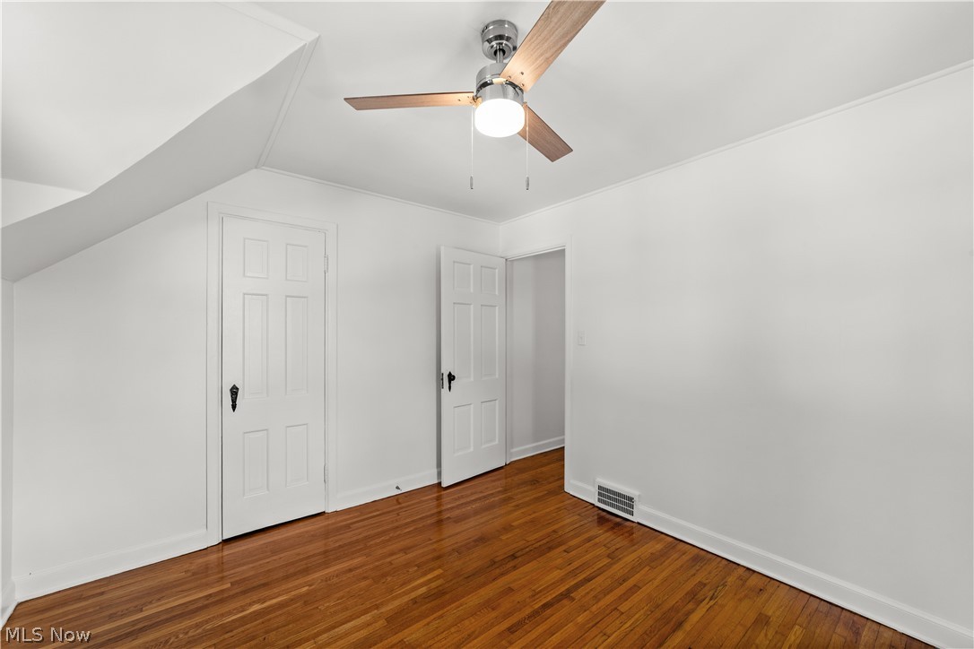 6444 Wilson Mills Road Cleveland, OH 44143 - Photo 22 of 29 2nd floor Bedroom with Hardwood Floors and Freshly Painted !1 of 3 Bedrooms.