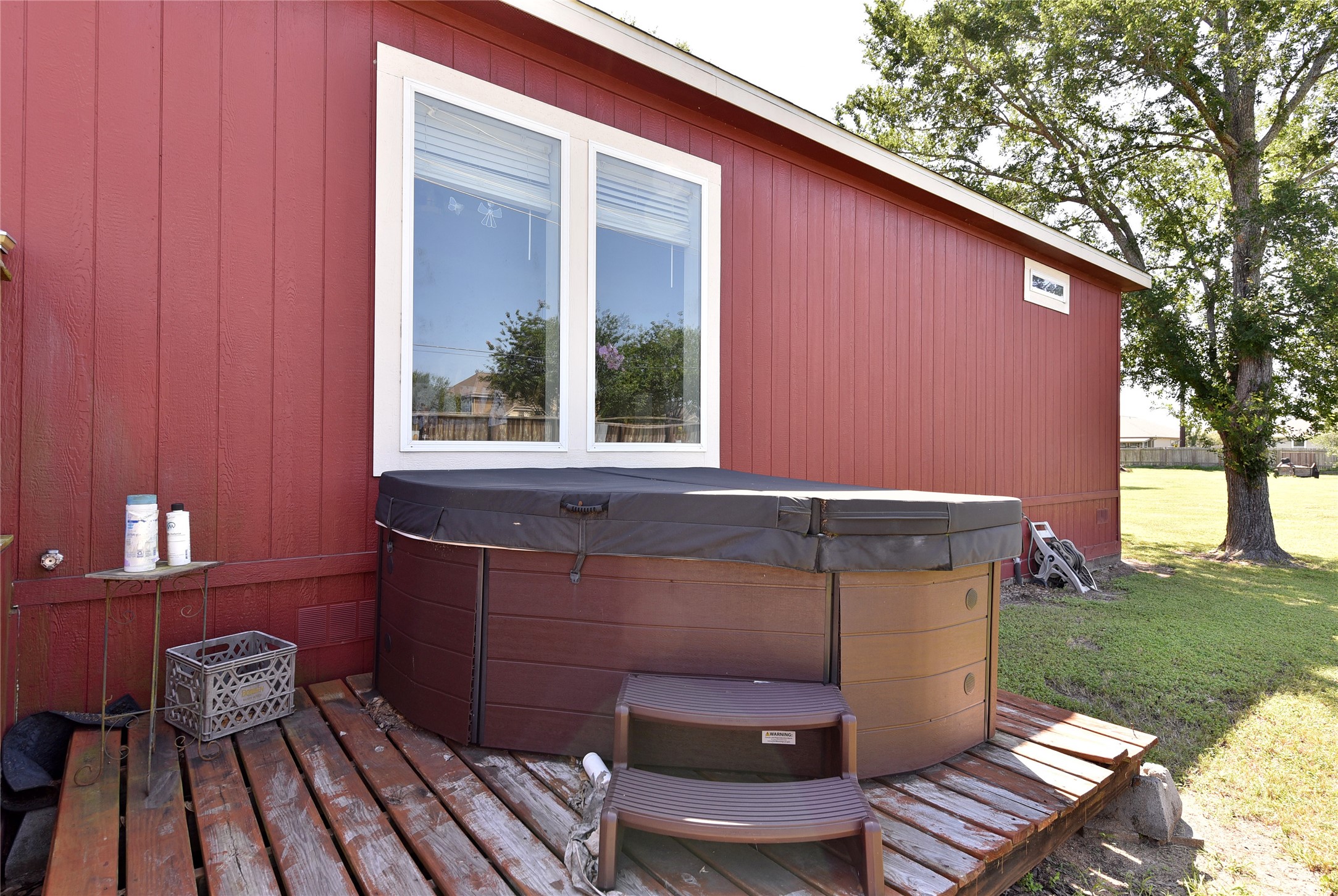 3221 Pecha Lane Rosenberg, TX 77471 - Photo 25 of 46 a view of a backyard with sitting area