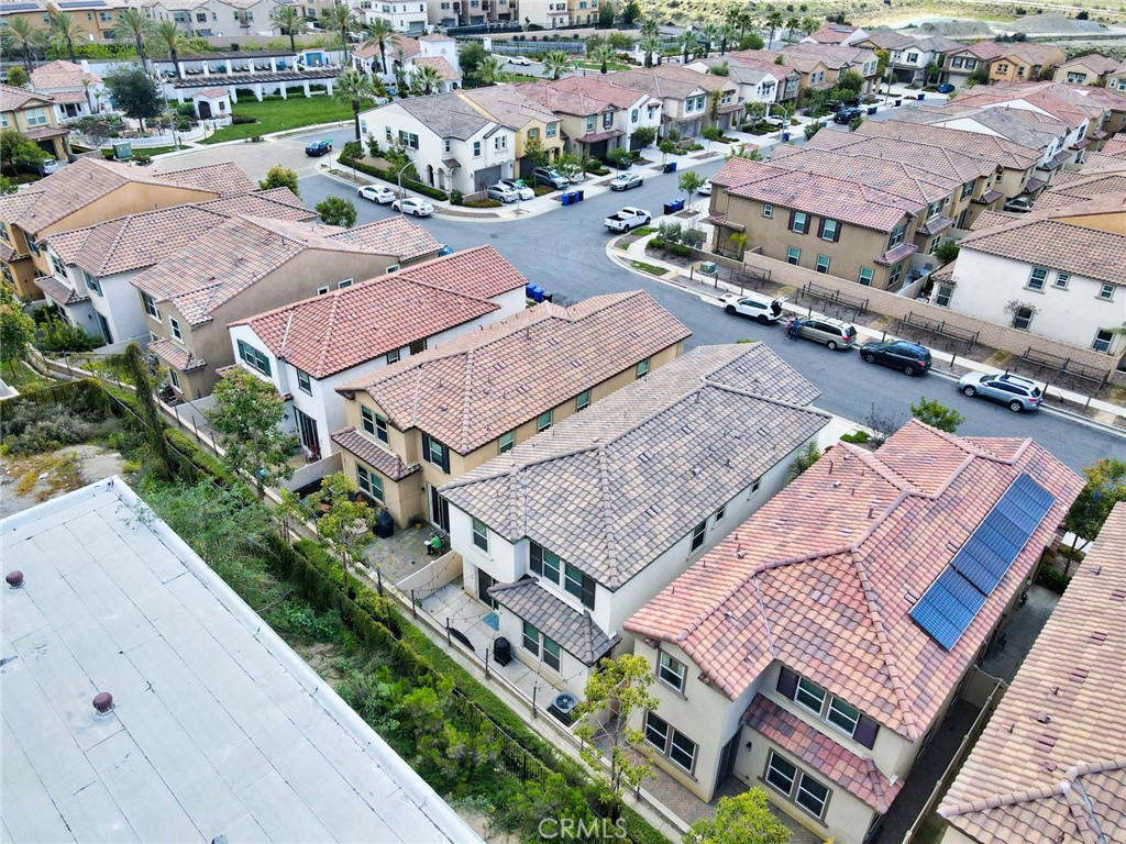 2375 Vineyard Street Upland, CA 91786 - Photo 58 of 58 an aerial view of a house with a garden