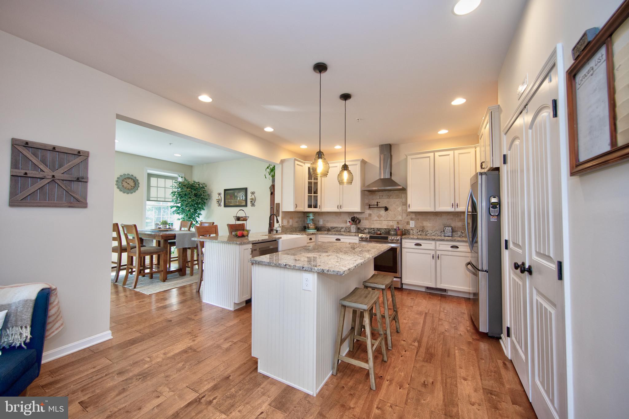 199 Patterson Mill Road Bel Air, MD 21015 - Photo 12 of 33 Kitchen with large island & granite counters