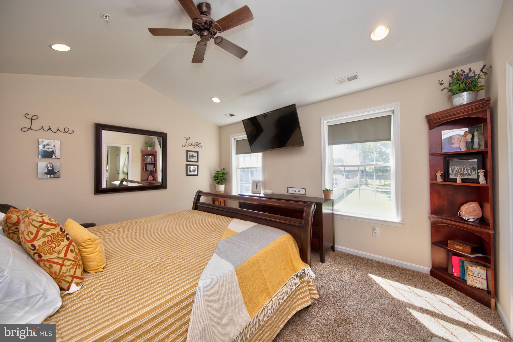 199 Patterson Mill Road Bel Air, MD 21015 - Photo 15 of 33 Master bedroom with vaulted ceilings