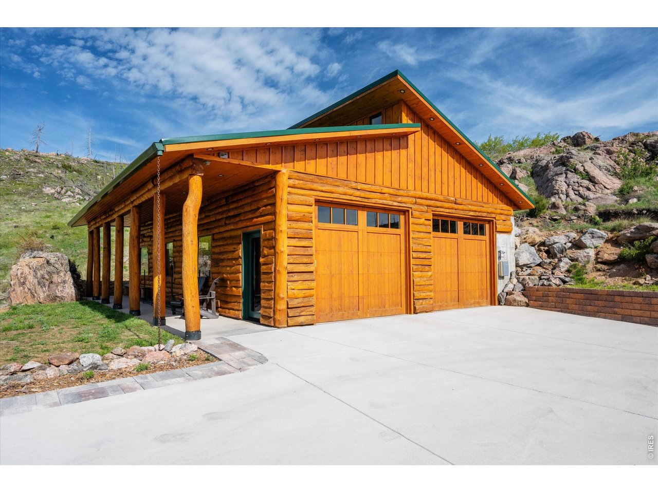 4119 Davis Ranch Road Bellvue, CO 80512 - Photo 40 of 47 Your garage/shop were you can park your toys or have a fabulous shop