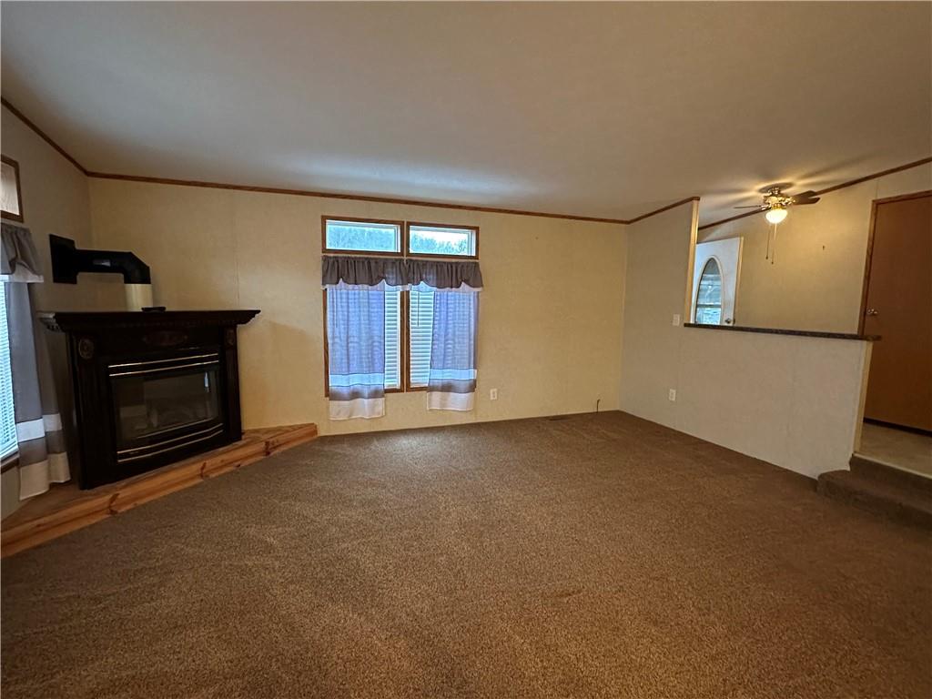 107 Trieste Street Butler, PA 16002 - Photo 12 of 40 a view of empty room with a fireplace