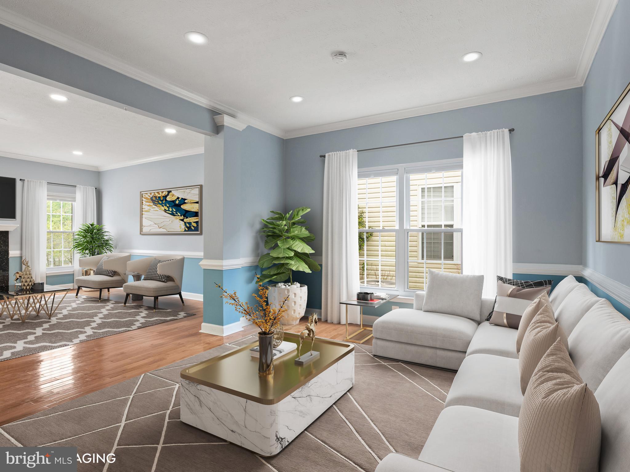 2417 Kemper Road Crofton, MD 21114 - Photo 9 of 59 Staged Living Room