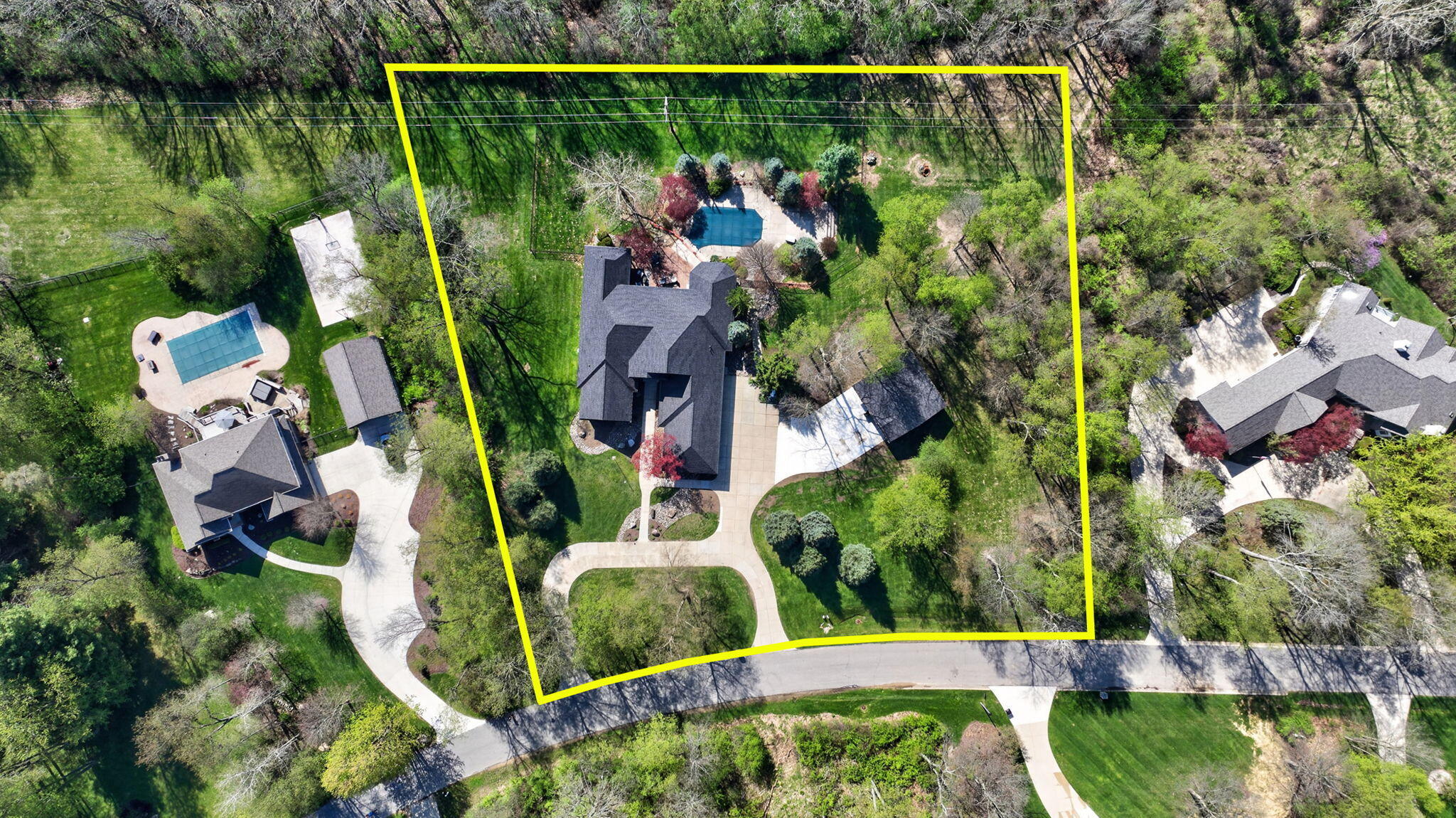 4929 Country Lane Jackson, MI 49201 - Photo 63 of 78 101-web-or-mls-4929 Country Lane (Aerial