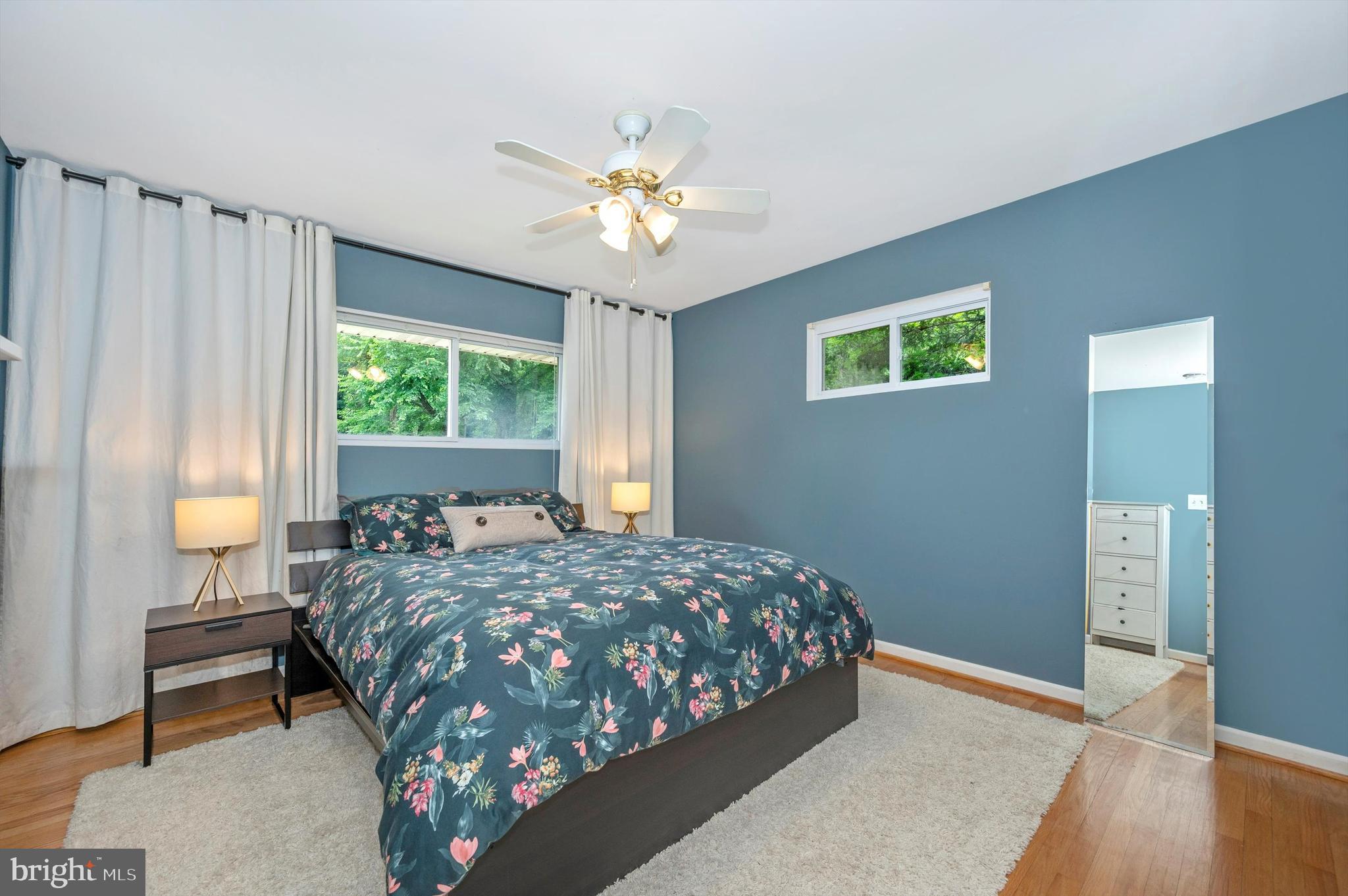 9521 Riggs Road Adelphi, MD 20783 - Photo 20 of 51 Primary Bedroom w/Ceiling Fan