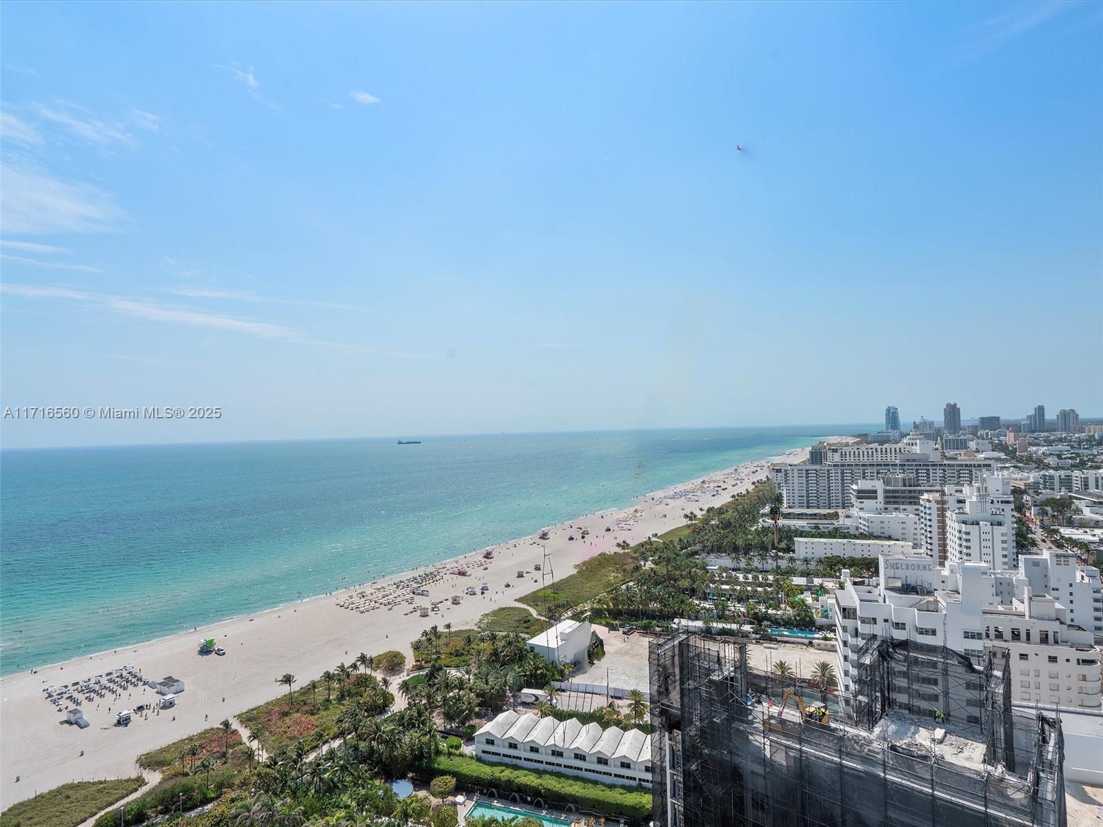 101 20th Street, Unit 3302 Miami Beach, FL 33139 - Photo 43 of 48 a view of a city and ocean view