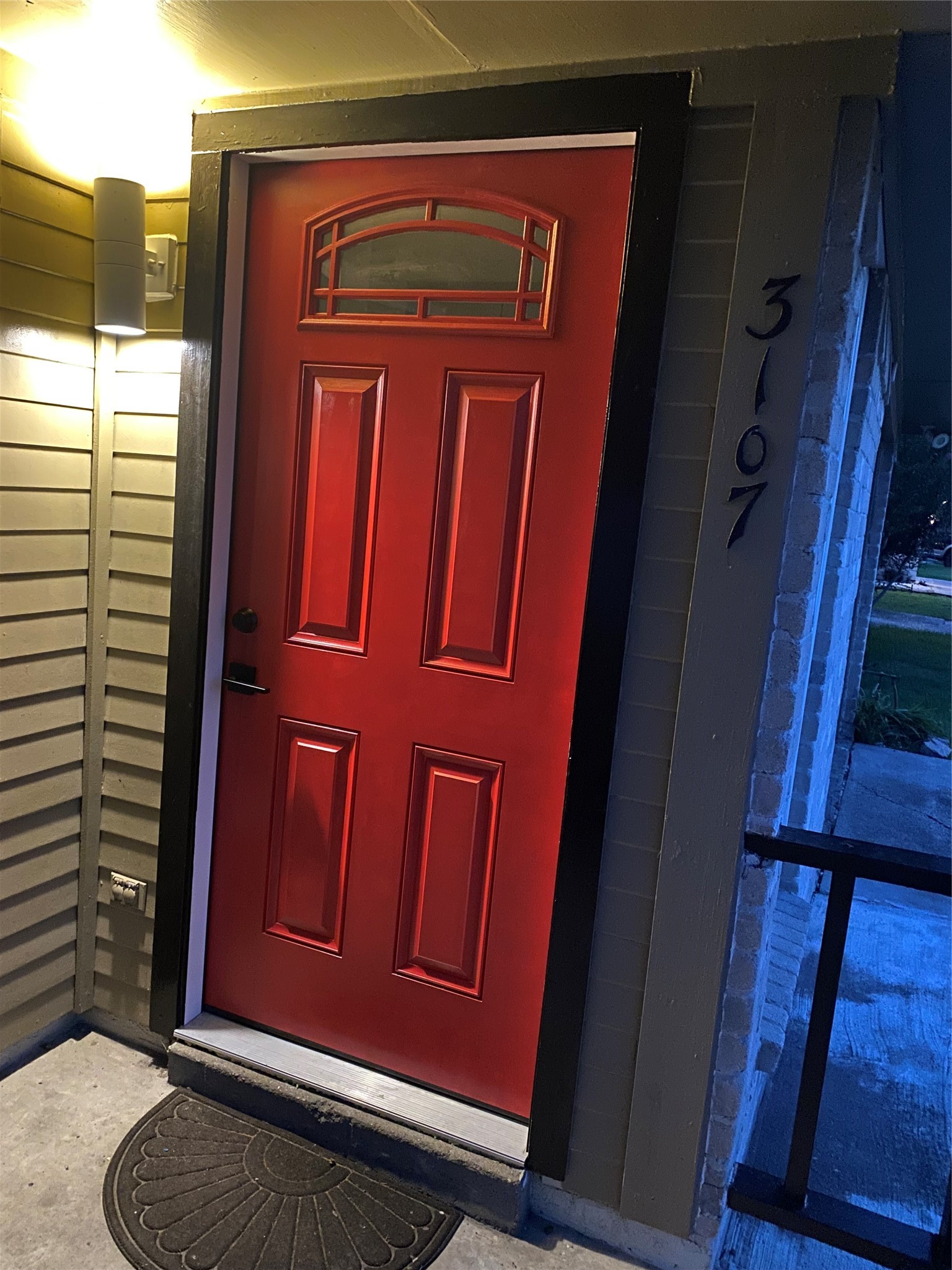 3107 Raccoon Run Spring, TX 77373 - Photo 2 of 35 New front door with updated light fixture