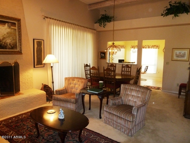 19056 East Alondra Way Rio Verde, AZ 85263 - Photo 7 of 27 Living Room and Dining Combination