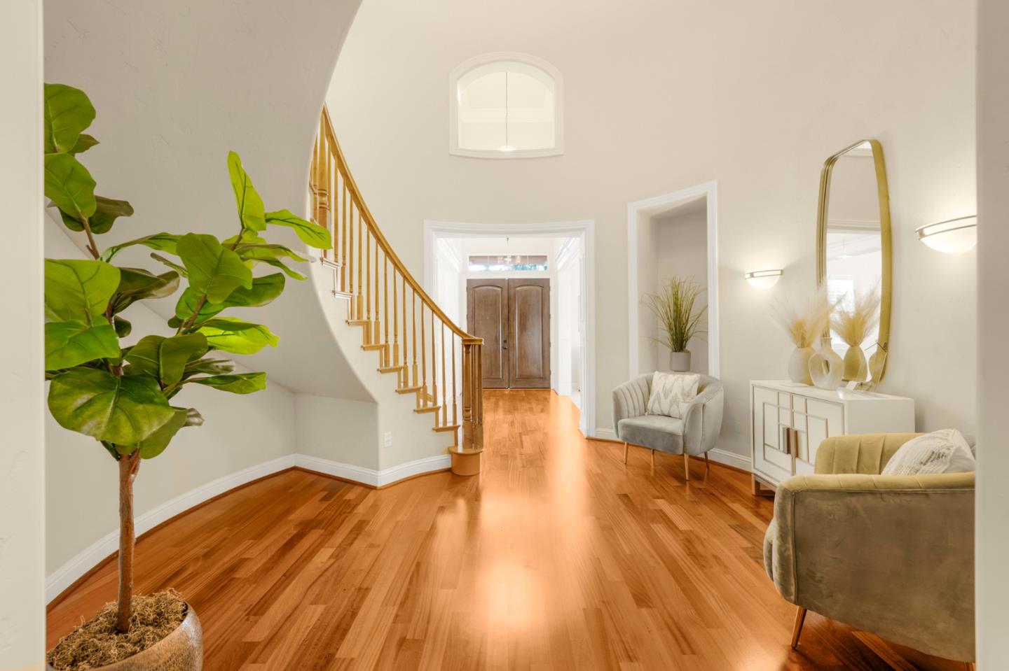 4800 Shady Meadows Place San Jose, CA 95138 - Photo 36 of 89 a living room with furniture and a potted plant