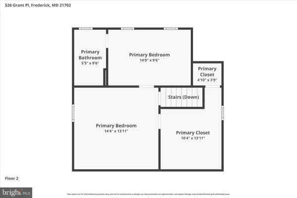 $400,000 | 526 Grant Place, Frederick, MD 21702