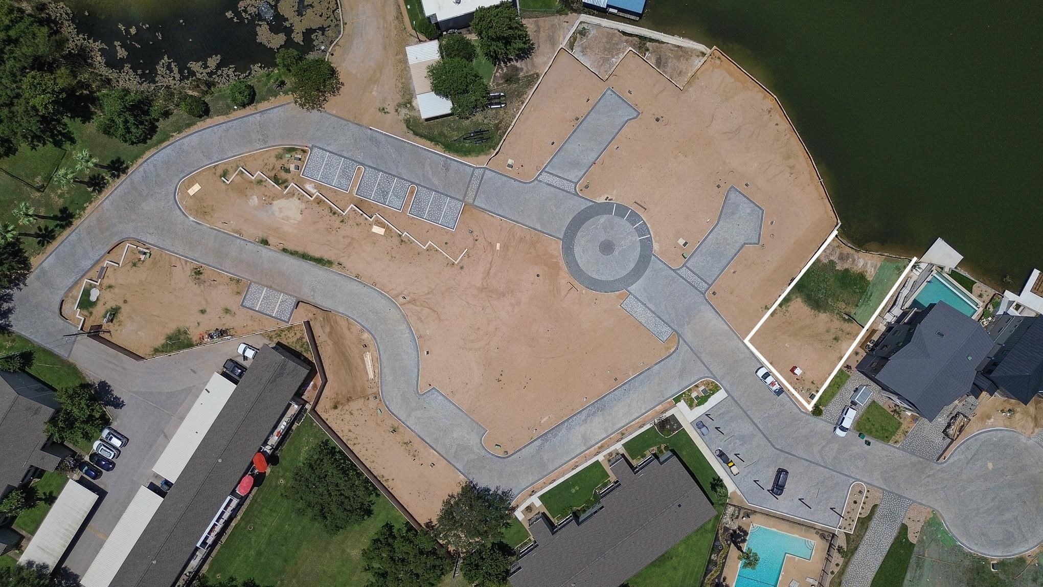 Lot 3 Pointe View Drive Granite Shoals, TX 78654 - Photo 4 of 5 an aerial view of a house with a swimming pool