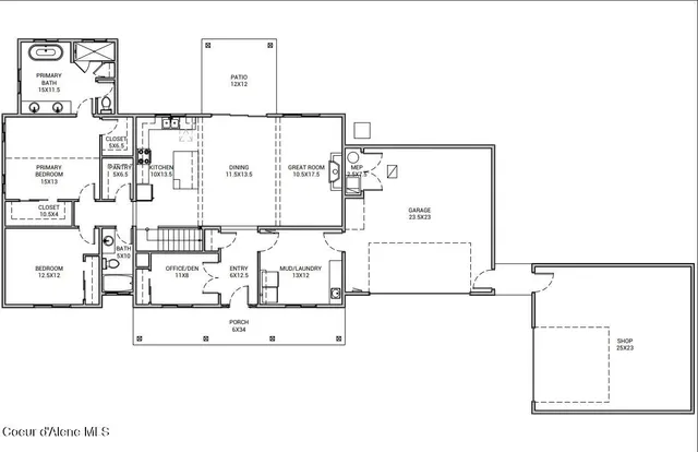 $974,800 | 1215 West Fair Lane, Post Falls, ID 83854