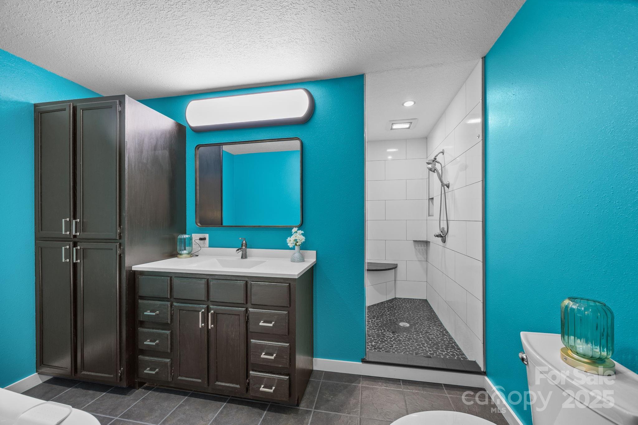 263 Morgan Branch Road Leicester, NC 28748 - Photo 24 of 31 a bathroom with a sink and a mirror