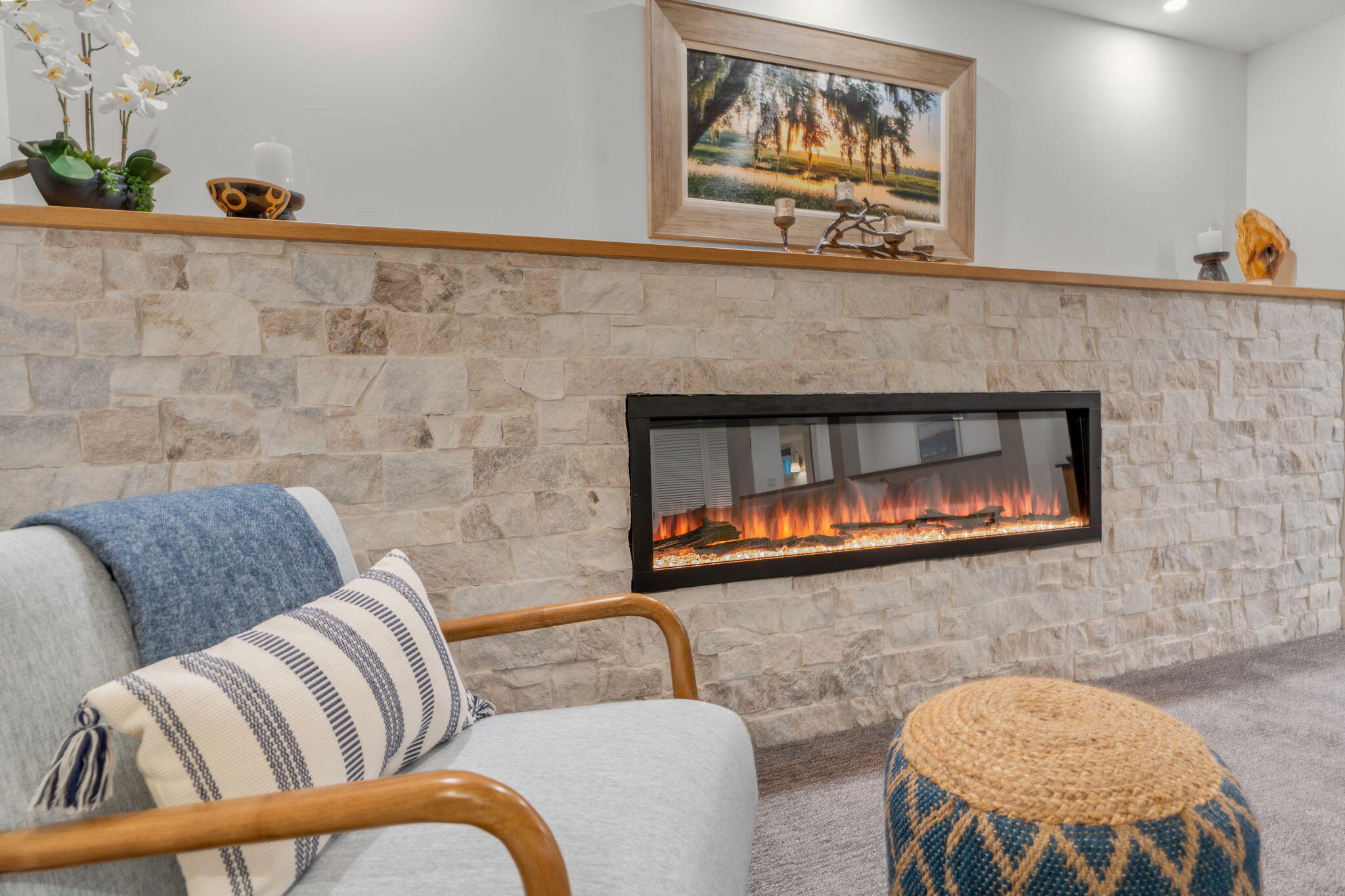 4 Old Dock Road, Unit 3BU West Falmouth, MA 02540 - Photo 30 of 43 Mood Fireplace