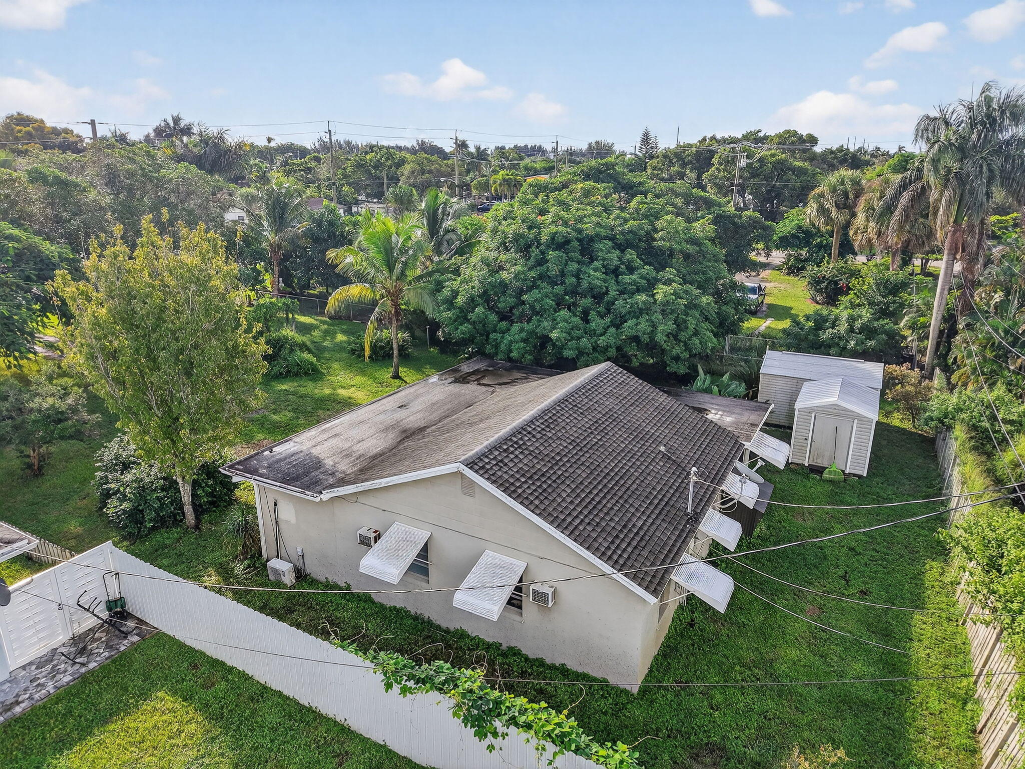 3582 Davis Road Palm Springs, FL 33461 - Photo 39 of 42 an aerial view of a house