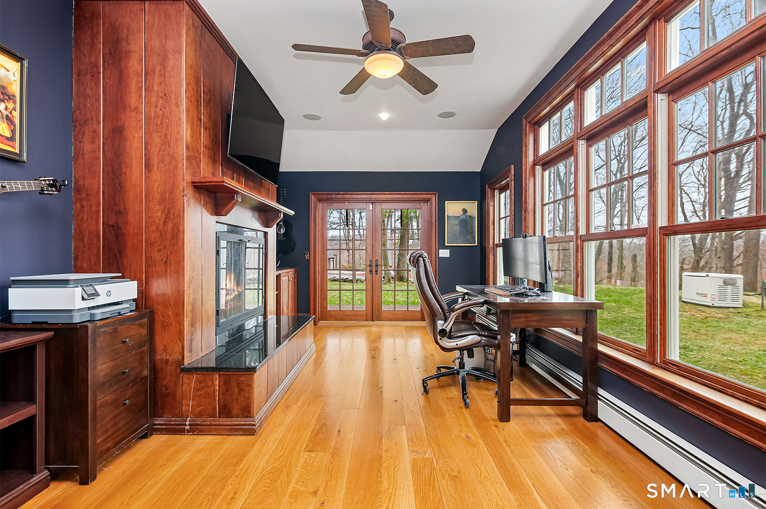 99 Chicken Street Wilton, CT 06897 - Photo 15 of 38 a view of a dining room with furniture window and outside view