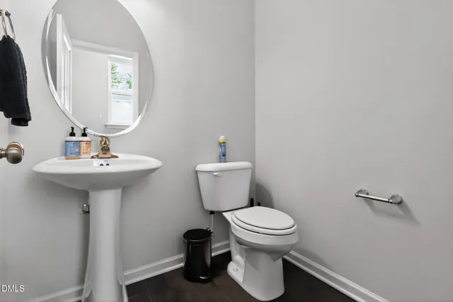 a view of a swimming pool with a yard