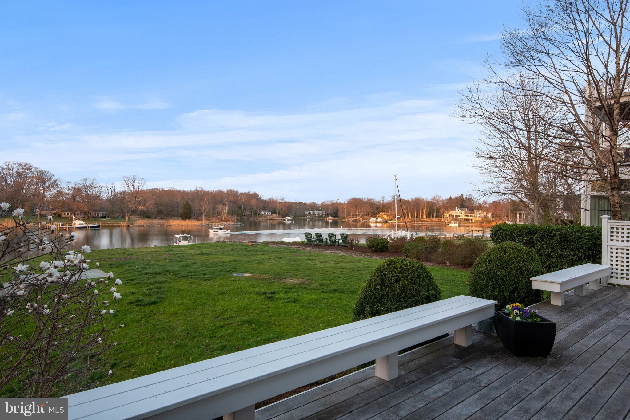 708 Black Forest Road Annapolis, MD 21409 - Photo 67 of 82 a view of a terrace with yard and mountain view in back