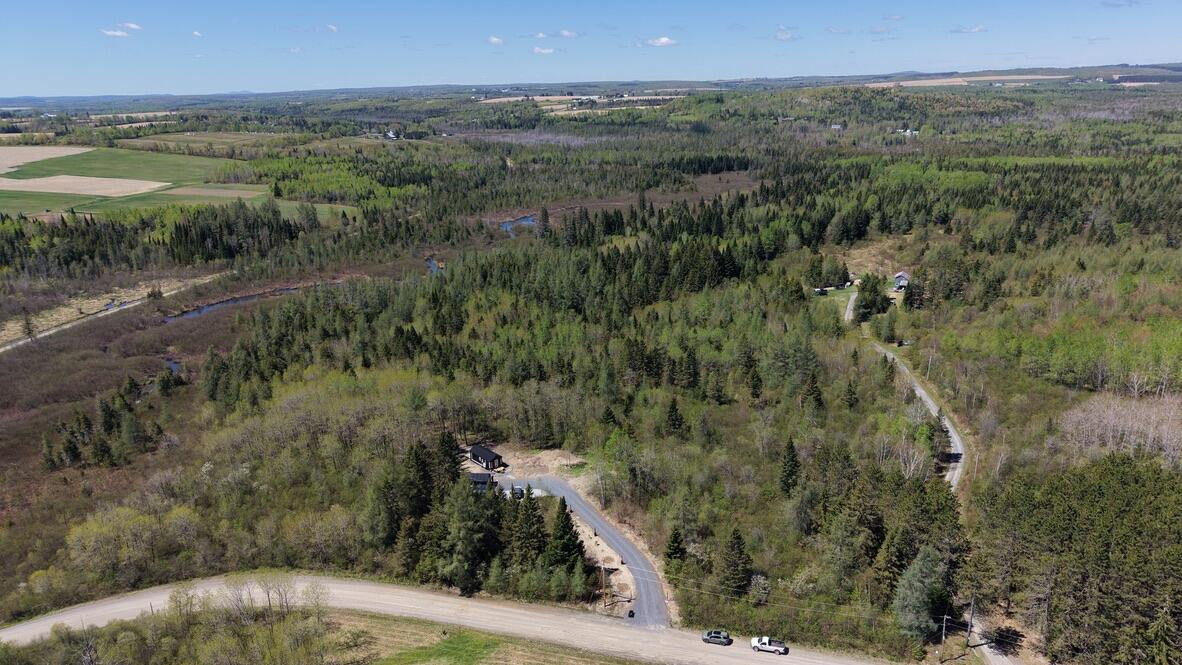 345 McIntyre Road Woodland, ME 04736 - Photo 15 of 28 From above